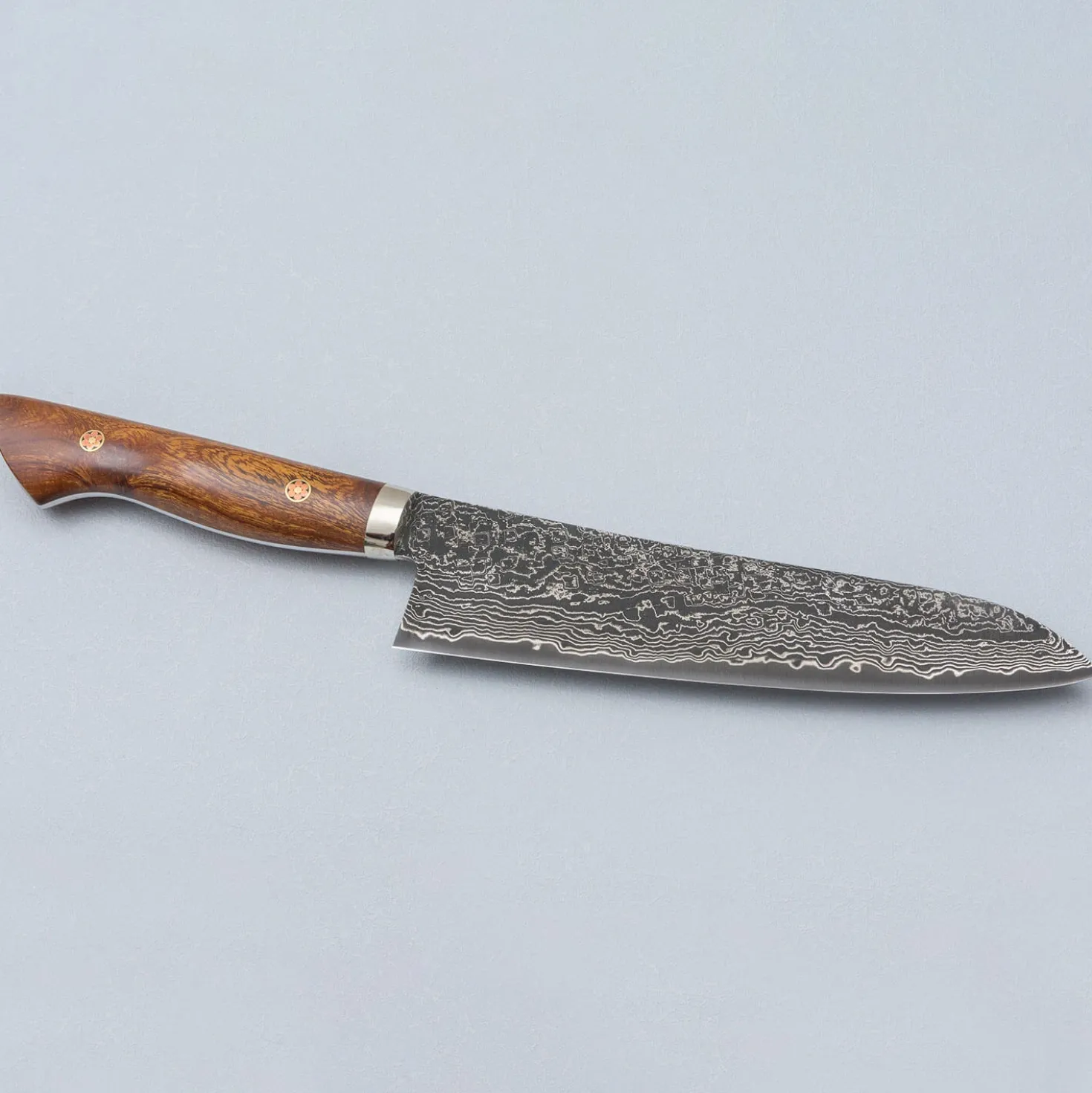 Shigeki Tanaka SG2 Damascus Ironwood Gyuto 18 cm