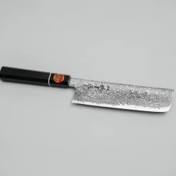 Shigeki Tanaka SG2 Damascus Nakiri Ebony 17 cm