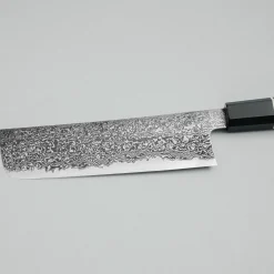 Shigeki Tanaka SG2 Damascus Nakiri Ebony 17 cm