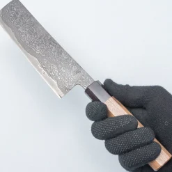 Shigeki Tanaka SG2 Damascus Nakiri 17 cm