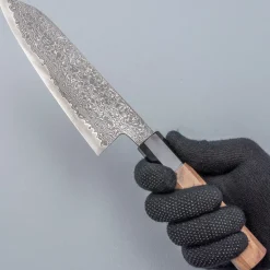 Shigeki Tanaka SG2 Damascus Santoku 16.5 cm