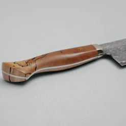Shigeki Tanaka SG2 Damascus Spalted wood Nakiri