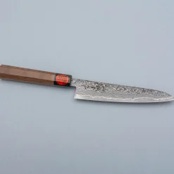 Shigeki Tanaka SG2 Damascus Walnut Petty 15 cm