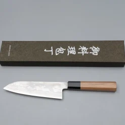 Shigeki Tanaka VG10 Damascus Santoku