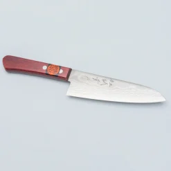 Shigeki Tanaka VG10 Damascus Western Santoku 14.5 cm