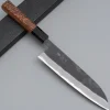 Shiro Kamo Aogami Super Kurouchi Wenge Santoku 18 cm
