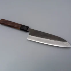 Shiro Kamo Aogami Super Kurouchi Santoku 16.5 cm