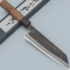 Shiro Kamo Aogami Super Kurouchi bunka 17 cm