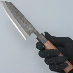 Shiro Kamo Aogami Super Kurouchi bunka 17 cm
