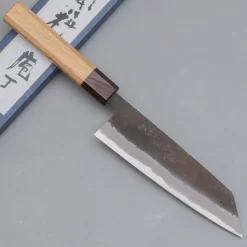 Shiro Kamo Aogami Super Kurouchi Bunka 17 cm