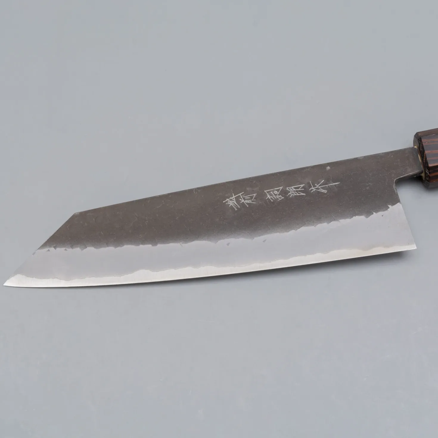 Shiro Kamo Aogami Super Kurouchi Bunka 17 cm