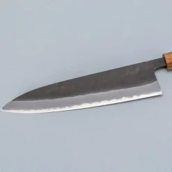 Shiro Kamo Aogami Super Kurouchi Zelkova Gyuto 21 cm
