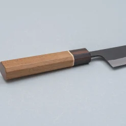 Shiro Kamo Aogami Super Kurouchi Walnut Gyuto 21 cm