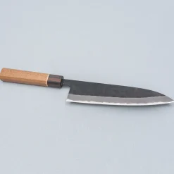 Shiro Kamo Aogami Super Kurouchi Walnut Gyuto 21 cm