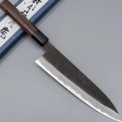 Shiro Kamo Aogami Super Kurouchi Gyuto 21 cm
