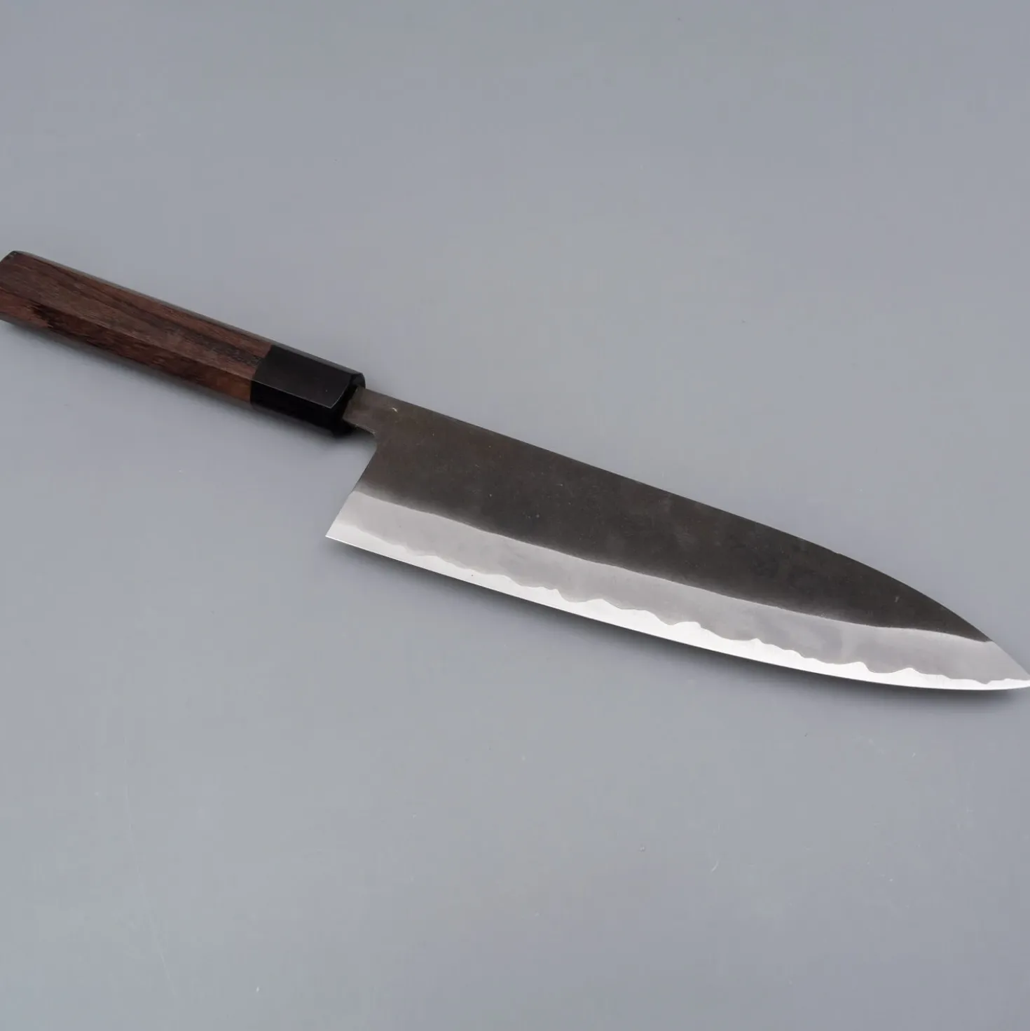 Shiro Kamo Aogami Super Kurouchi Gyuto 21 cm