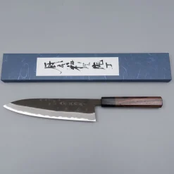 Shiro Kamo Aogami Super Kurouchi Gyuto 21 cm