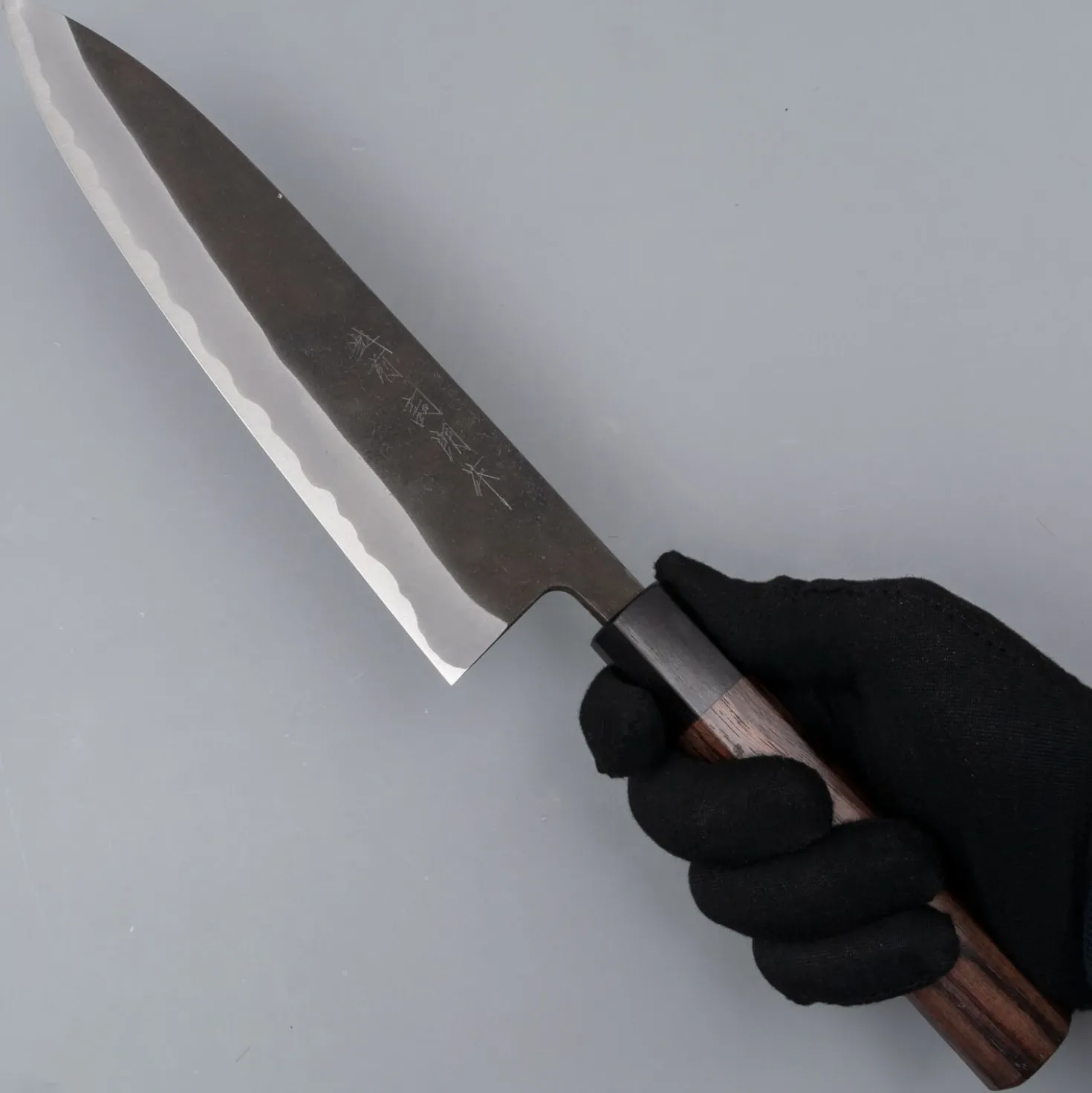 Shiro Kamo Aogami Super Kurouchi Gyuto 21 cm