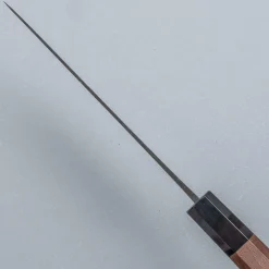 Shiro Kamo Aogami Super Walnut Bunka 17 cm