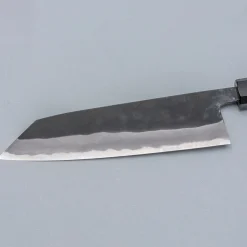 Shiro Kamo Aogami Super Walnut Bunka 17 cm
