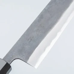 Shiro Kamo Aogami Super Walnut Kiritsuke 24 cm