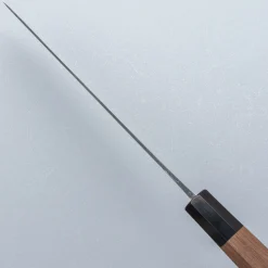 Shiro Kamo Aogami Super Walnut Kiritsuke 24 cm