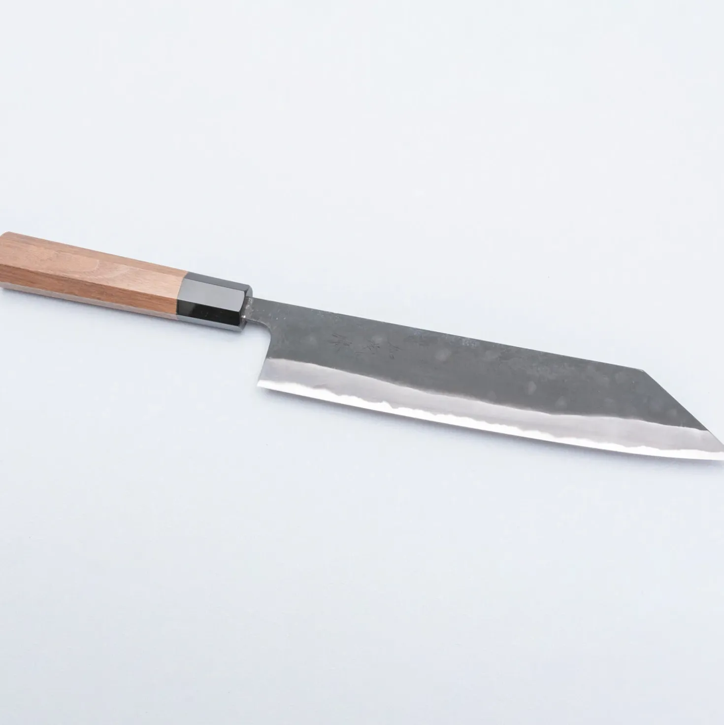 Shiro Kamo Aogami Super Walnut Kiritsuke 21 cm