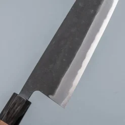 Shiro Kamo Aogami Super Walnut Gyuto 24 cm