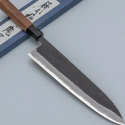 Shiro Kamo Aogami Super Walnut Gyuto 24 cm