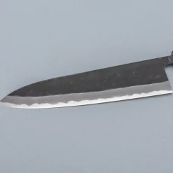 Shiro Kamo Aogami Super Walnut Gyuto 24 cm