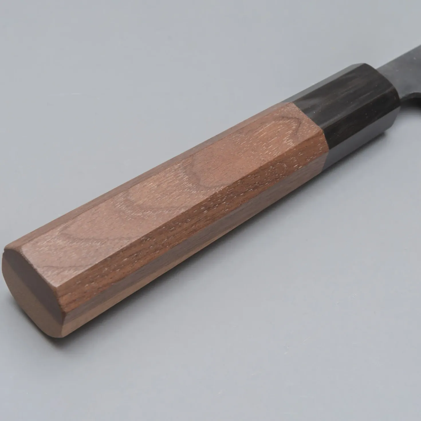 Shiro Kamo Aogami Super Walnut Gyuto 21 cm
