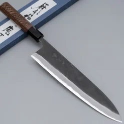 Shiro Kamo Aogami Super Wenge Gyuto 24 cm
