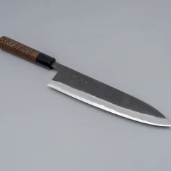 Shiro Kamo Aogami Super Wenge Gyuto 24 cm