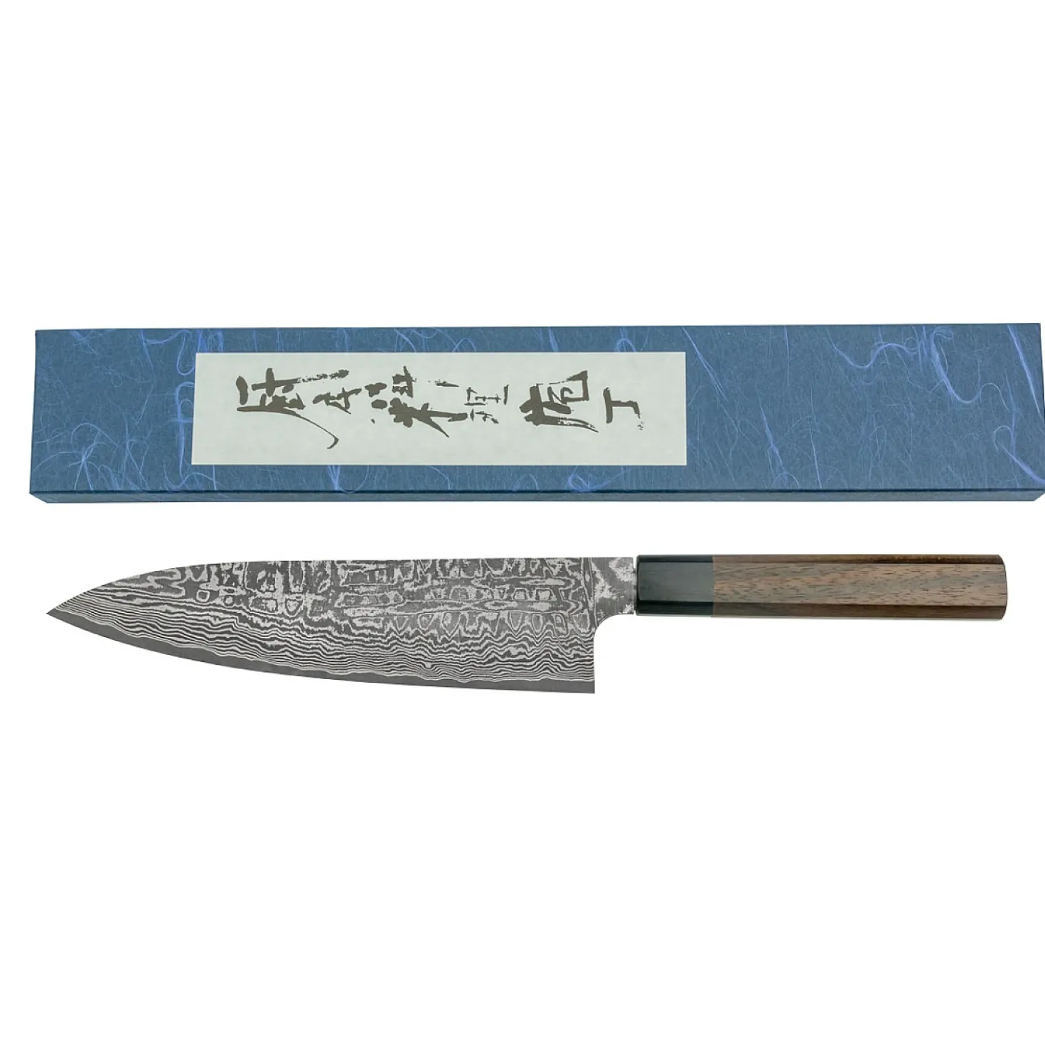 Shiro Kamo SG2 Damast Koksmes 21 cm