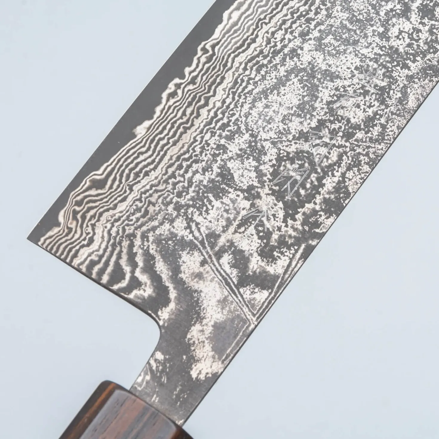 Shiro Kamo SG2 Damast Nakiri 16 cm