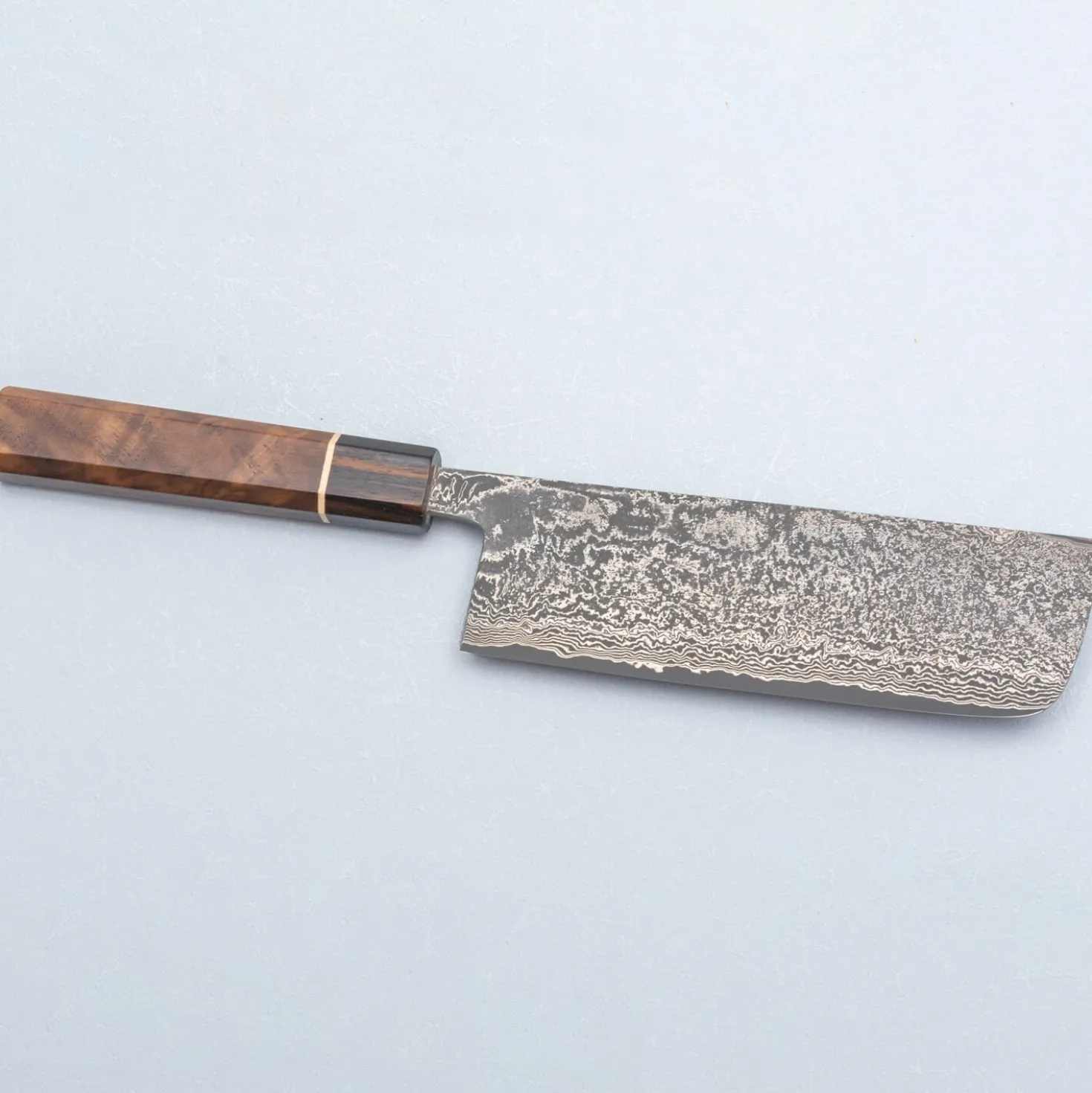 Shiro Kamo SG2 Damast Nakiri 16 cm