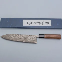 Shiro Kamo SG2 Damast Walnut Koksmes 24 cm