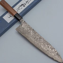Shiro Kamo SG2 Damast Walnut Koksmes 24 cm