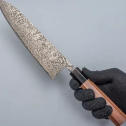 Shiro Kamo SG2 Damast Walnut Koksmes 24 cm
