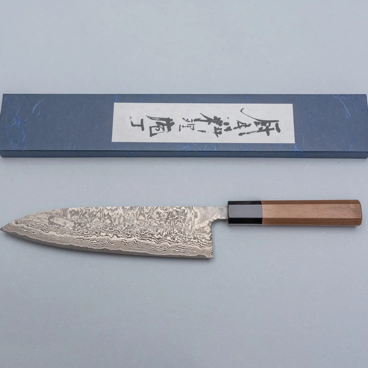 Shiro Kamo SG2 Damast Walnut Koksmes 21 cm