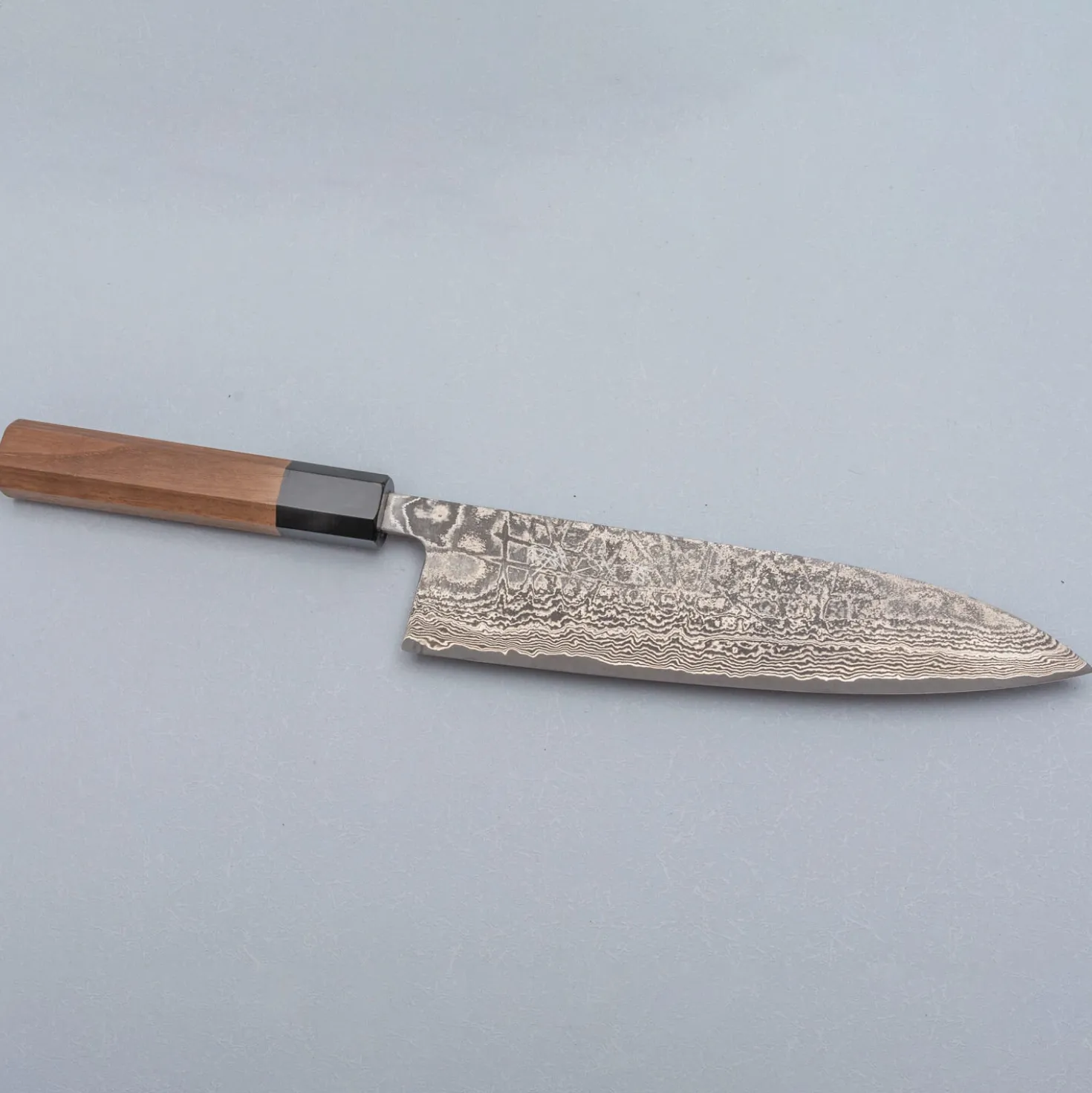 Shiro Kamo SG2 Damast Walnut Koksmes 21 cm