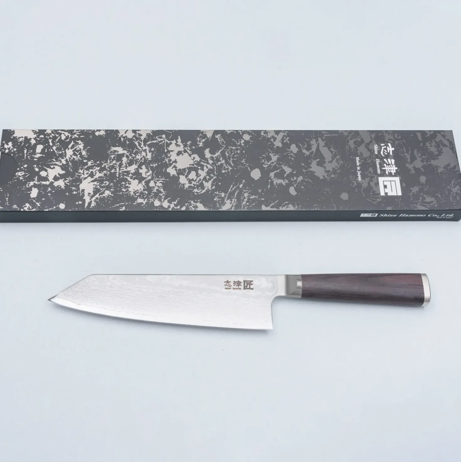 Shizu Miyako Damast Bunka 19 cm