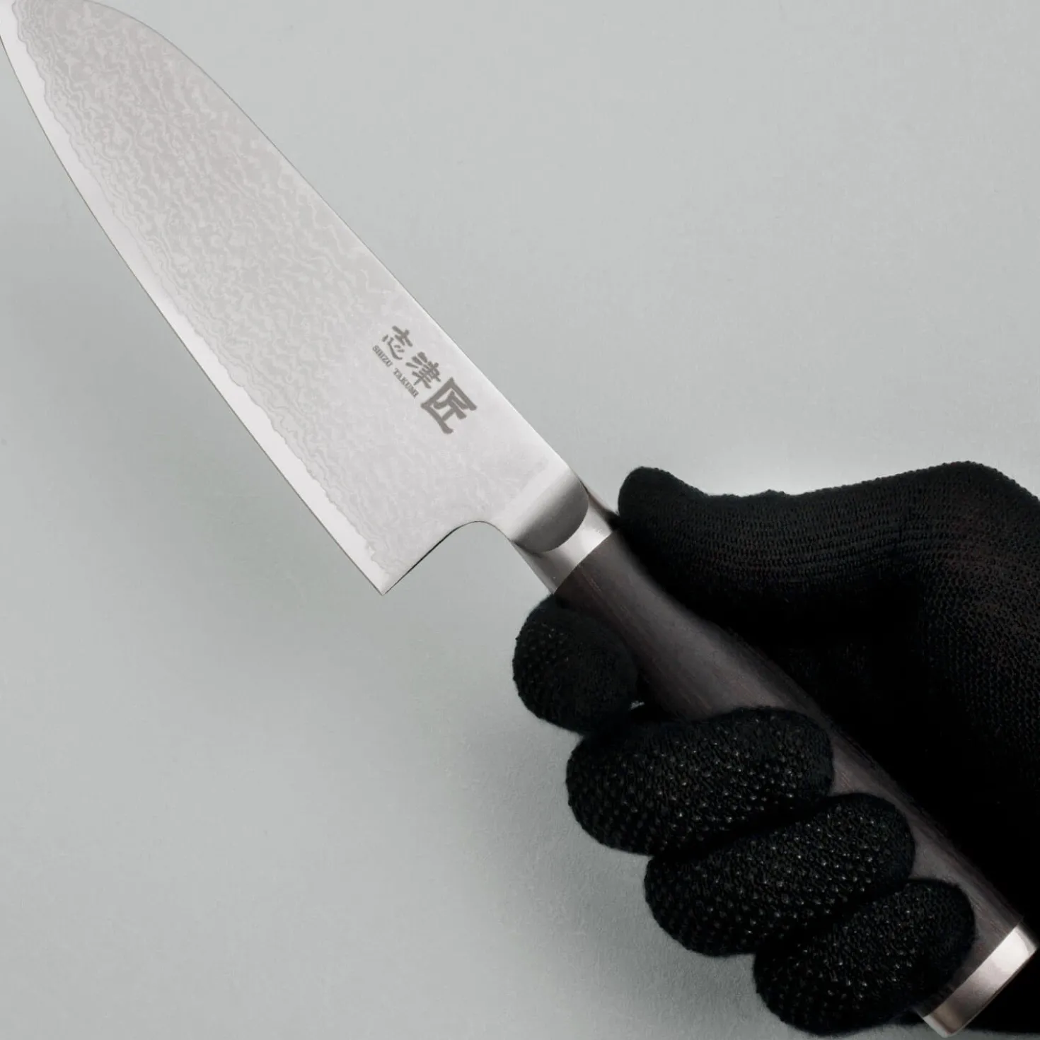Shizu Miyako Damast Santoku 16.5 cm