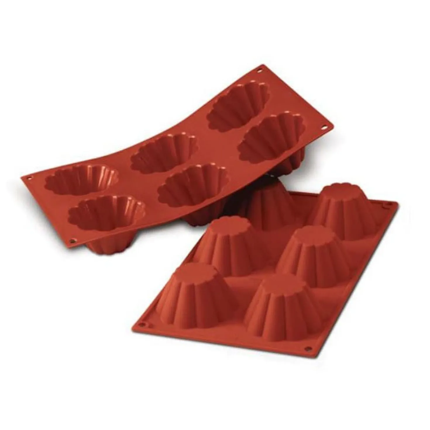 Silikomart Bakmat voor 6 Brioches