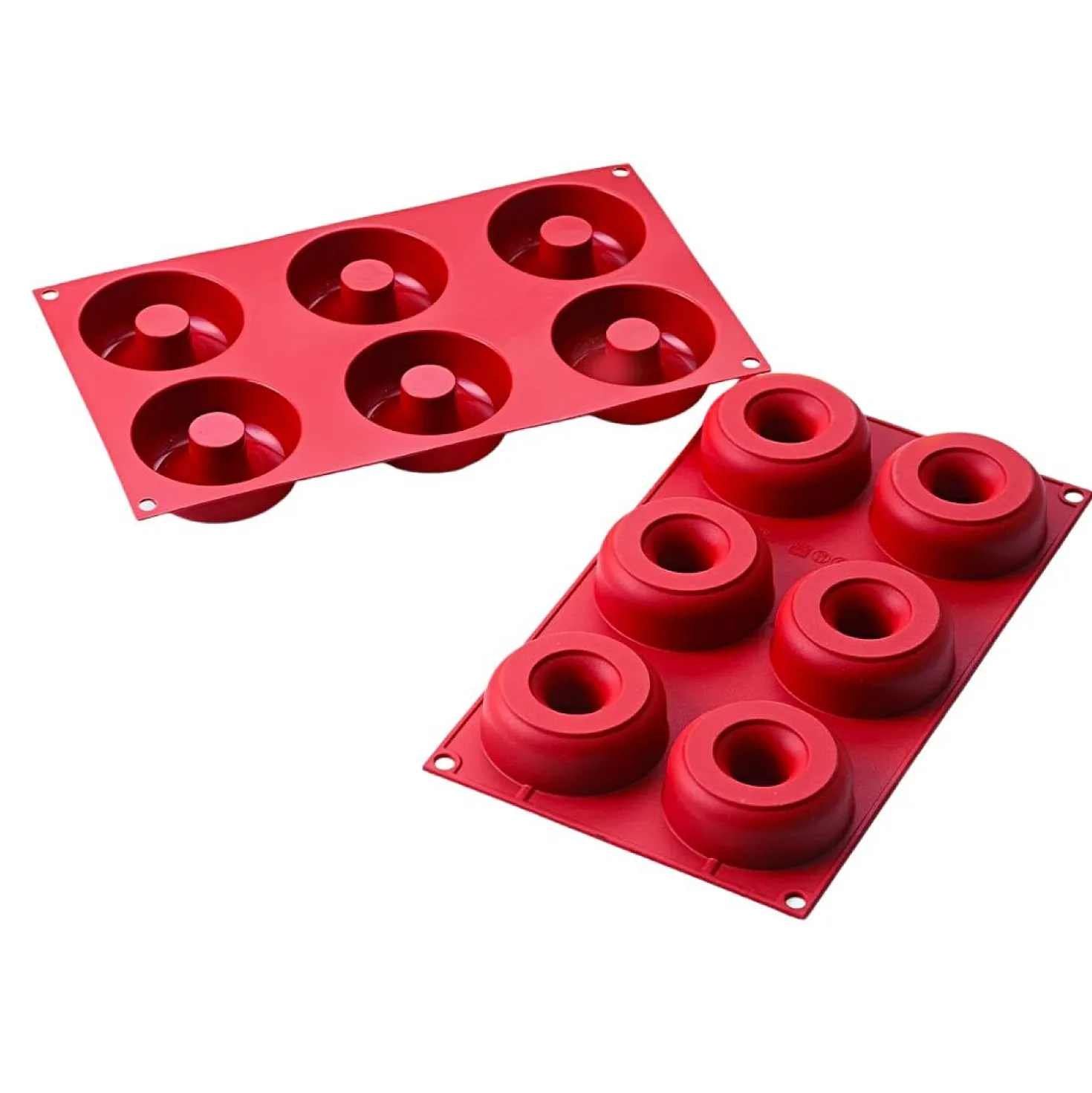 Silikomart Bakmat voor 6 Donuts
