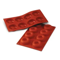 Silikomart Bakmat voor 8 Savarins