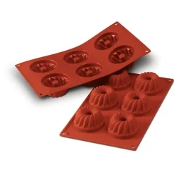 Silikomart Bakmat voor 6 Tulbandjes