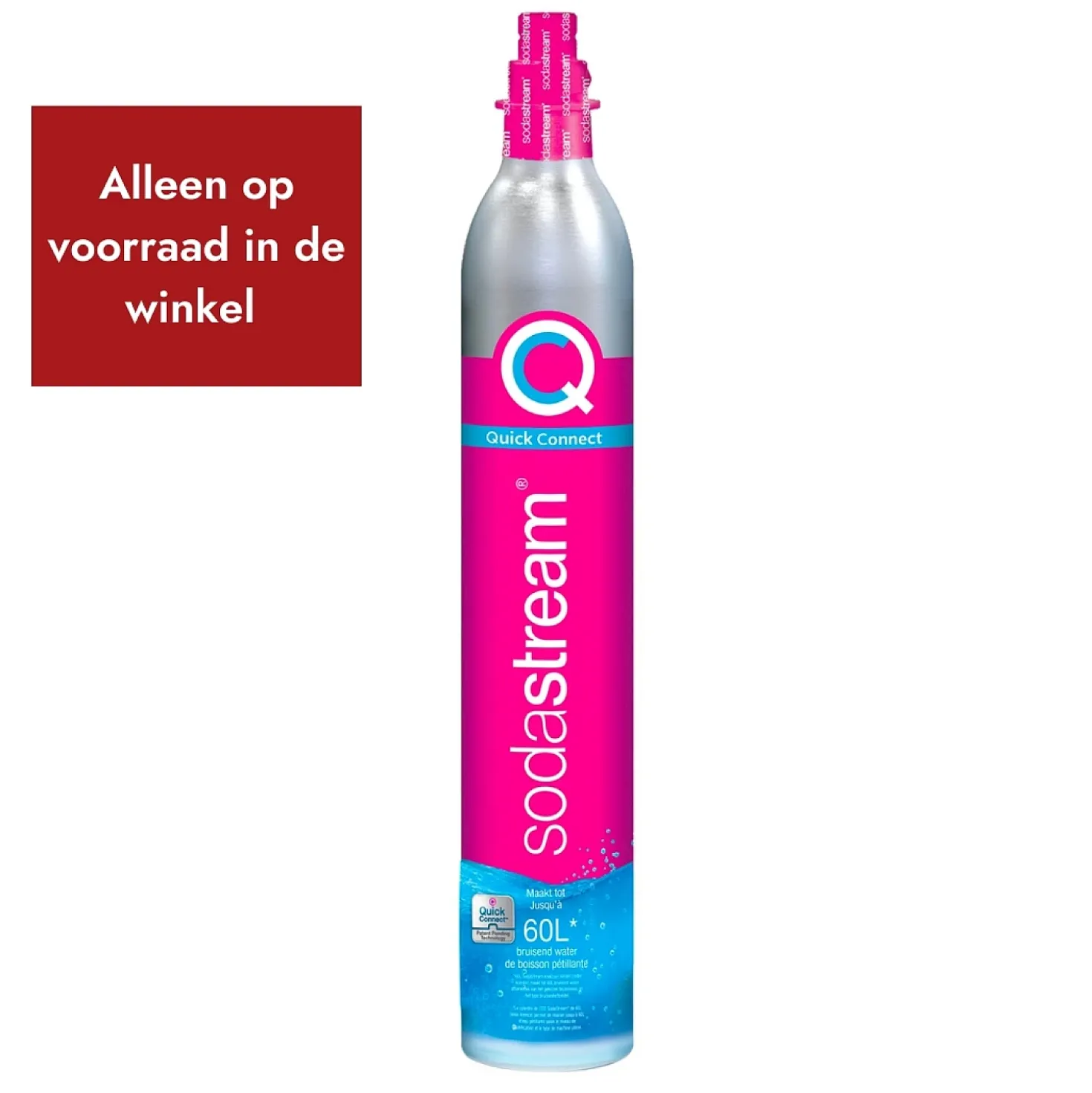 SodaStream Omruil Cilinder Quick Connect 60 L