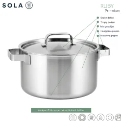 Sola Ruby Pannenset 4-delig