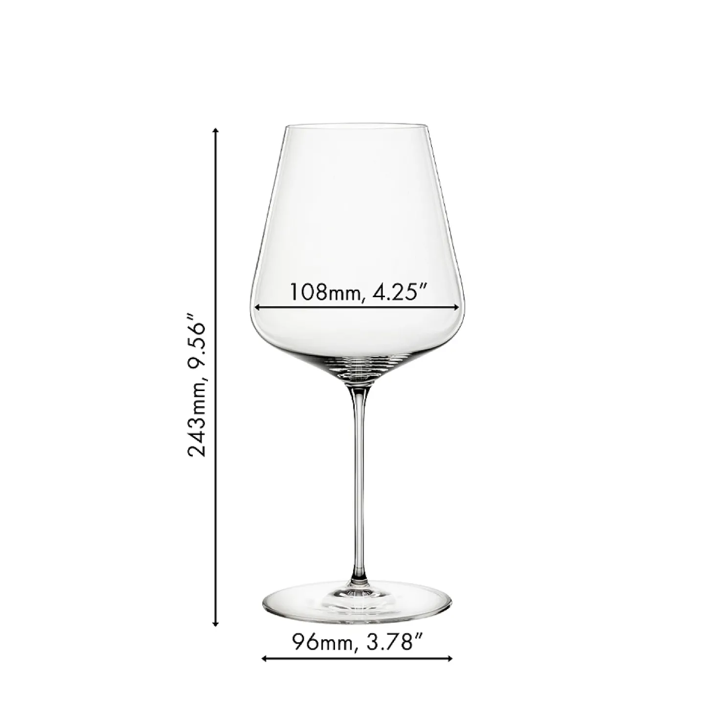 Spiegelau Definition Bordeauxglas 750 ml (2 stuks)